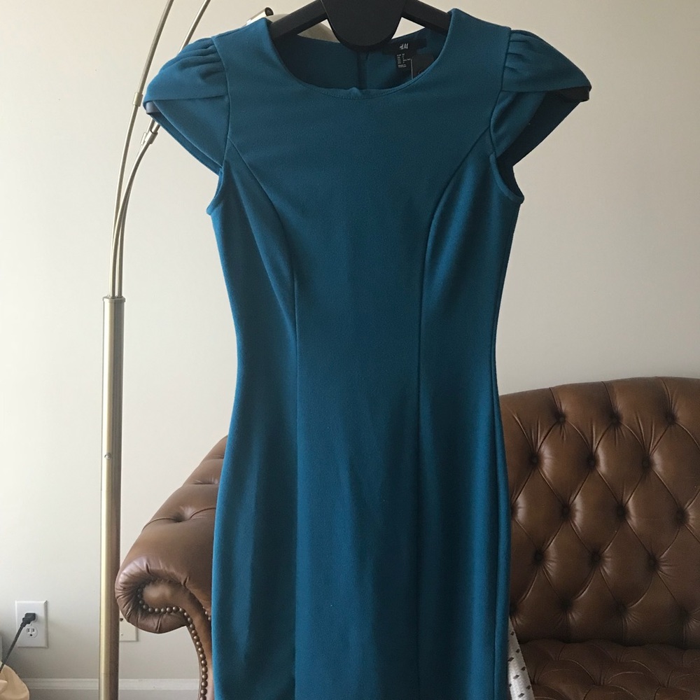 H&M Blue Dress